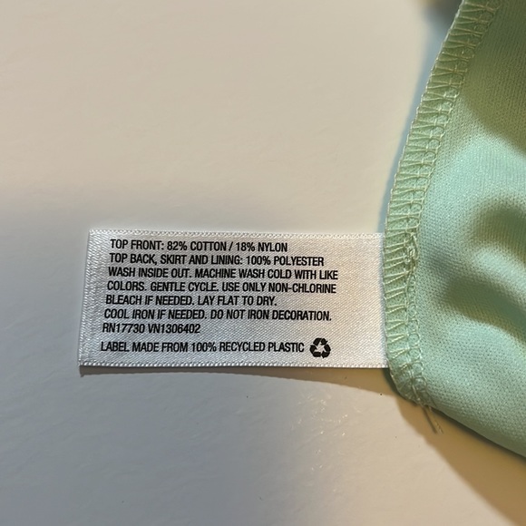 Mint, green sleeveless vintage inspired dress - Picture 4 of 5